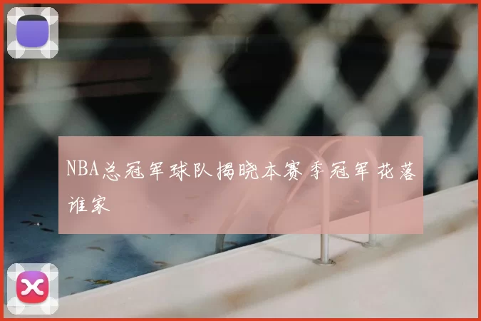 NBA总冠军球队揭晓本赛季冠军花落谁家